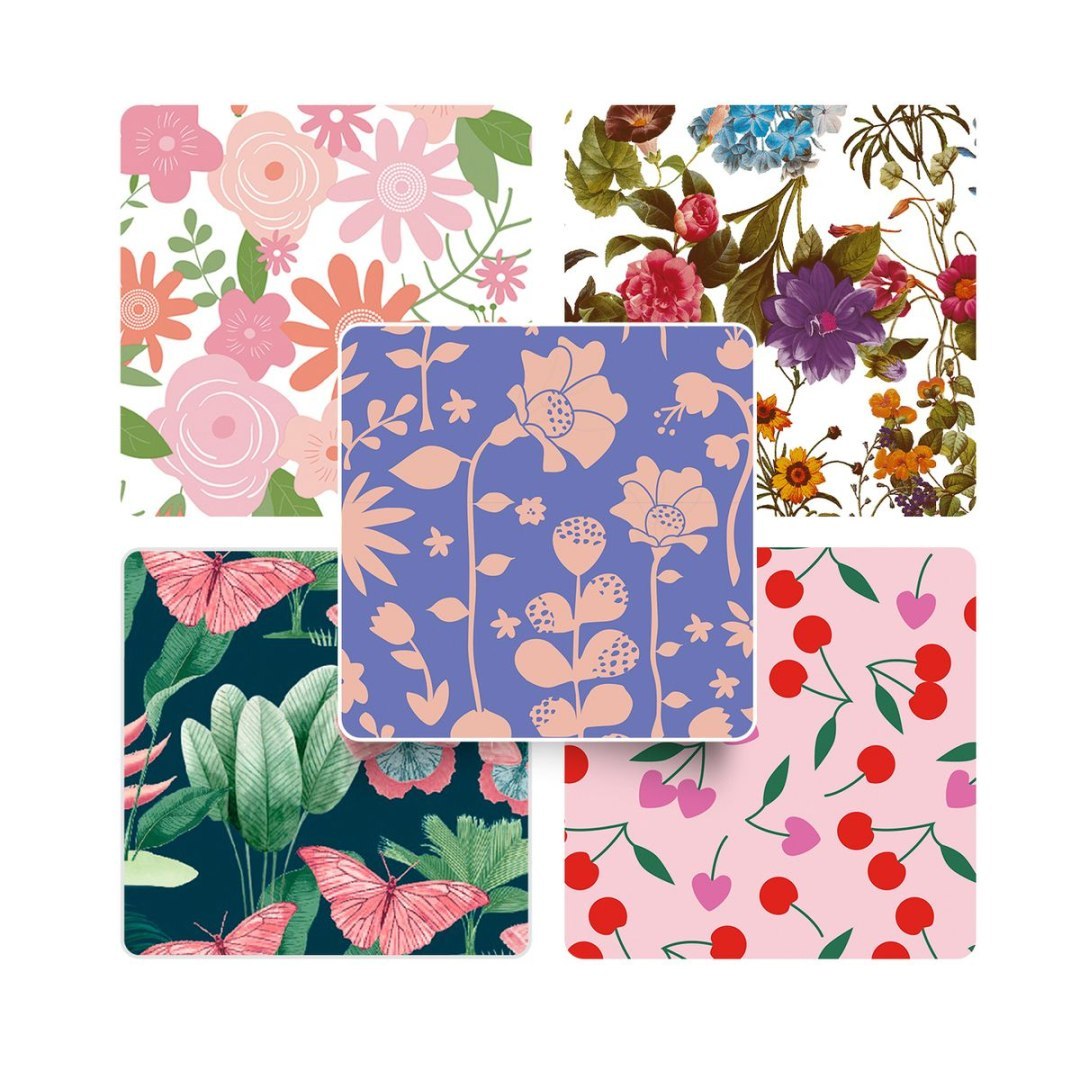 Papier do pakowania Flowers mix Interdruk